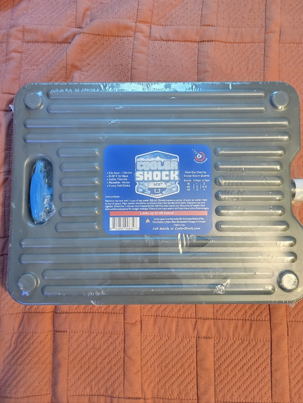 3/$30 🖤 2 Pack Cooler Shock Ice Packs Cooler Insert
